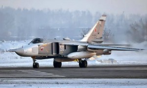 两架苏-24战斗轰炸机飞越波斯湾，被卡塔尔空军击落，飞行员抱着必死决心出战